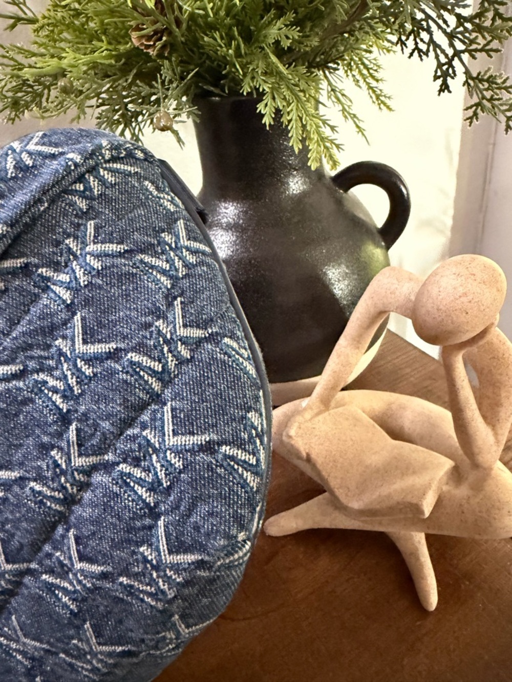 Michael Kors Denim Jacquard Belt Bag - Picture 6 of 13